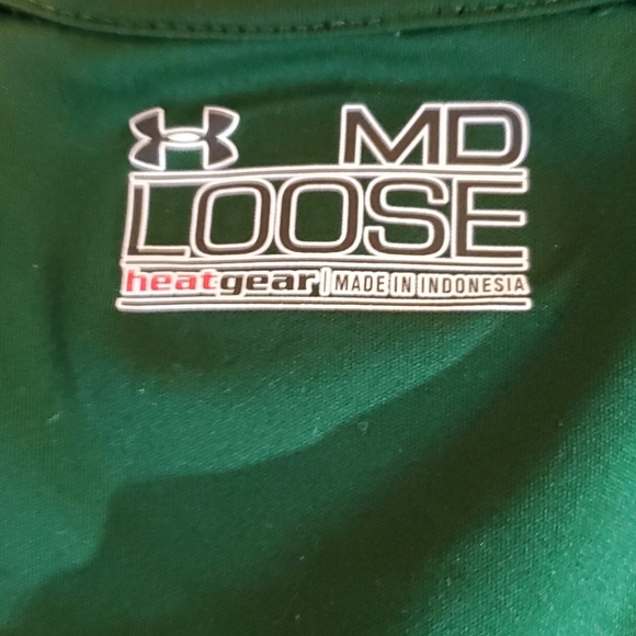 Under Armour Forest Green Short Sleeve Shirt - Picture 8 of 8